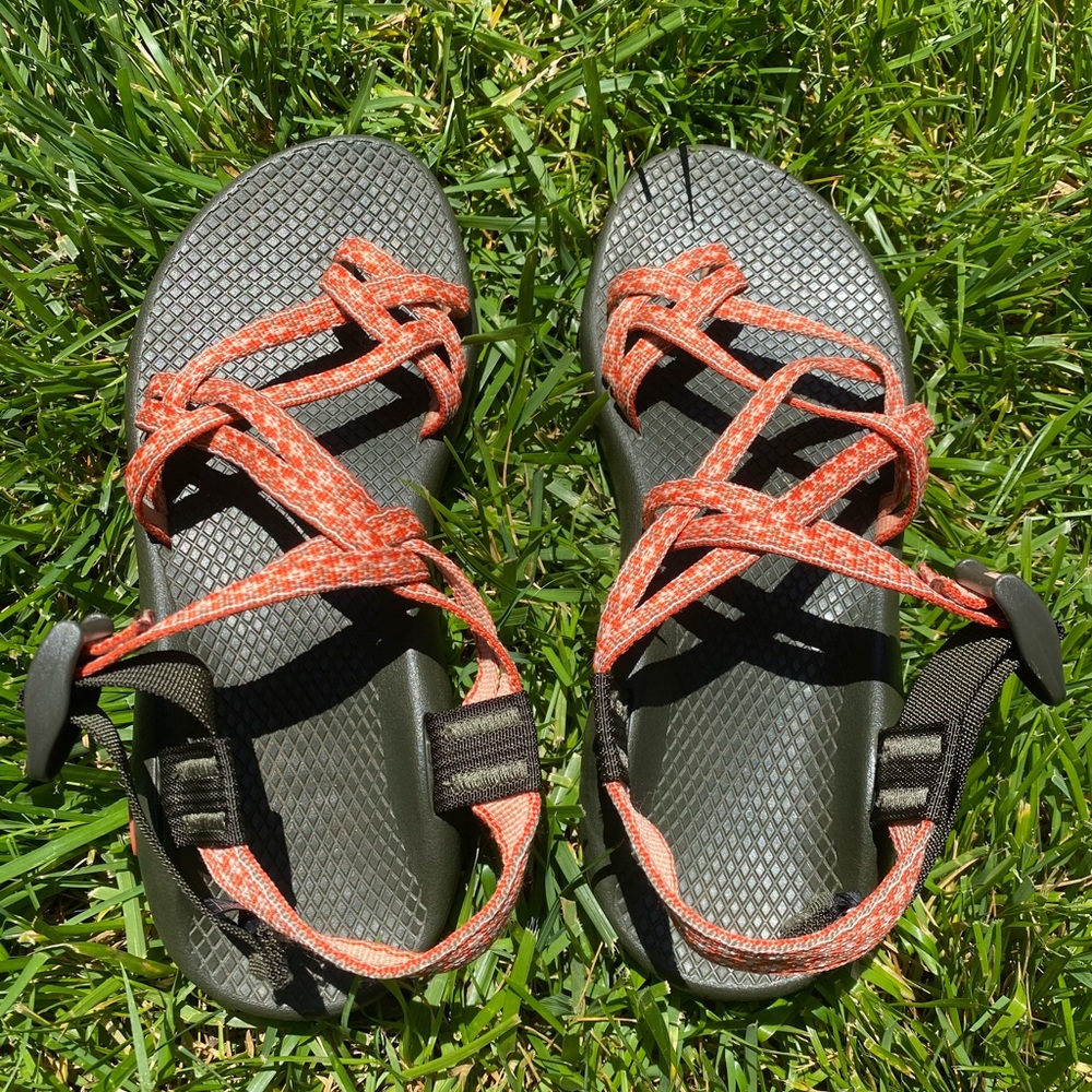 Women's Chaco sandals with toe-straps